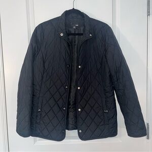 H&M Women’s Navy Quilted lightweight Jacket